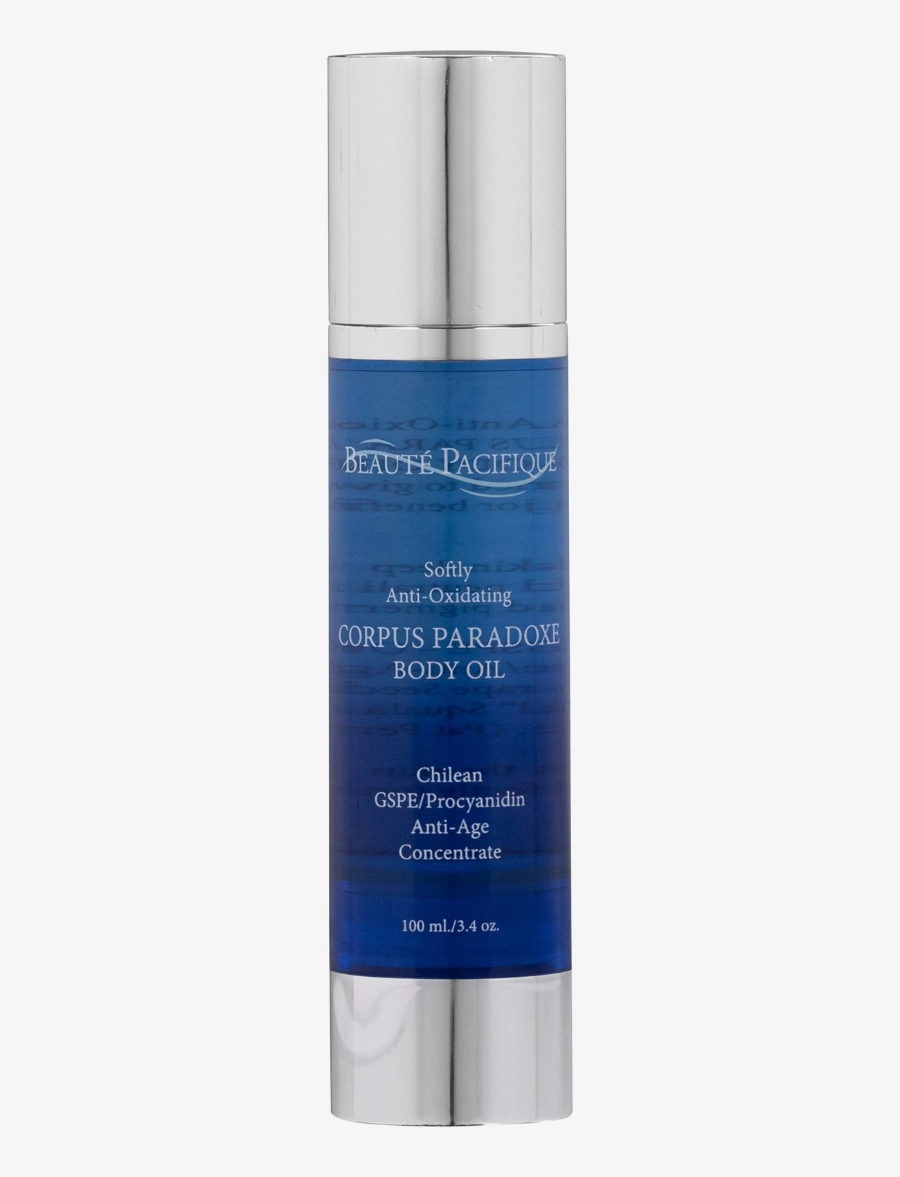 Beauté Pacifique Corpus Paradoxe Body Oil, Body Vinegar & Dressing Bottless, Nude, Str: 100 ml