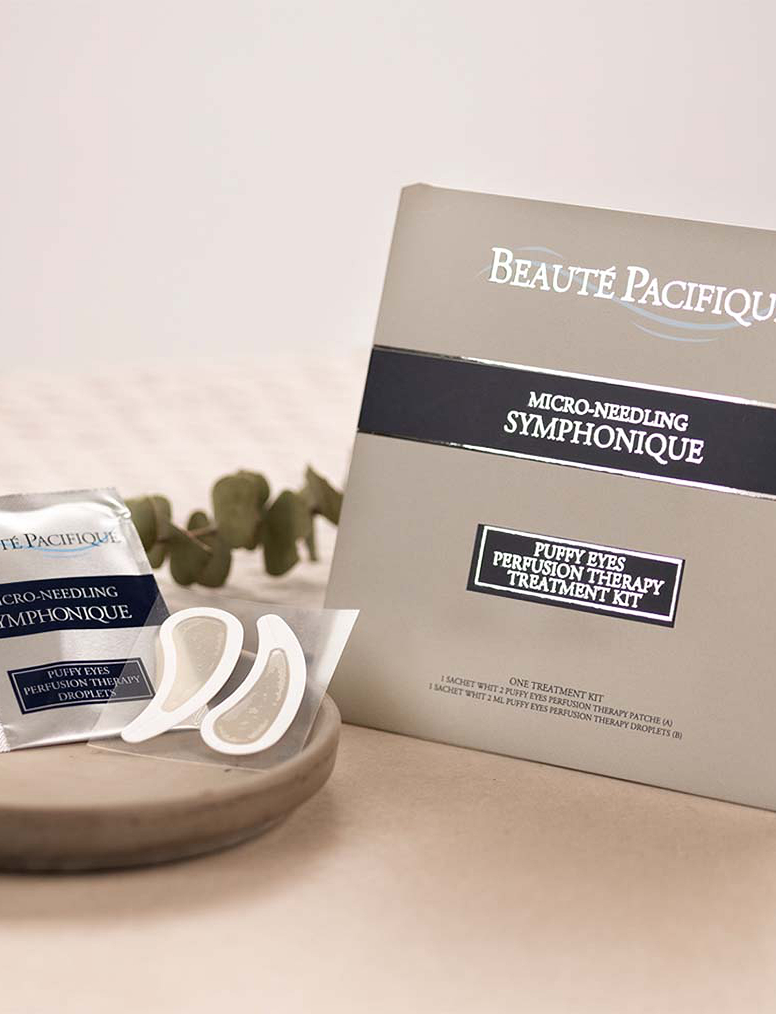 Beauté Pacifique - Symphonique Micro Needling Puffy Eyes Treatment Kit X 1 - Øjenmasker - clear  - 2