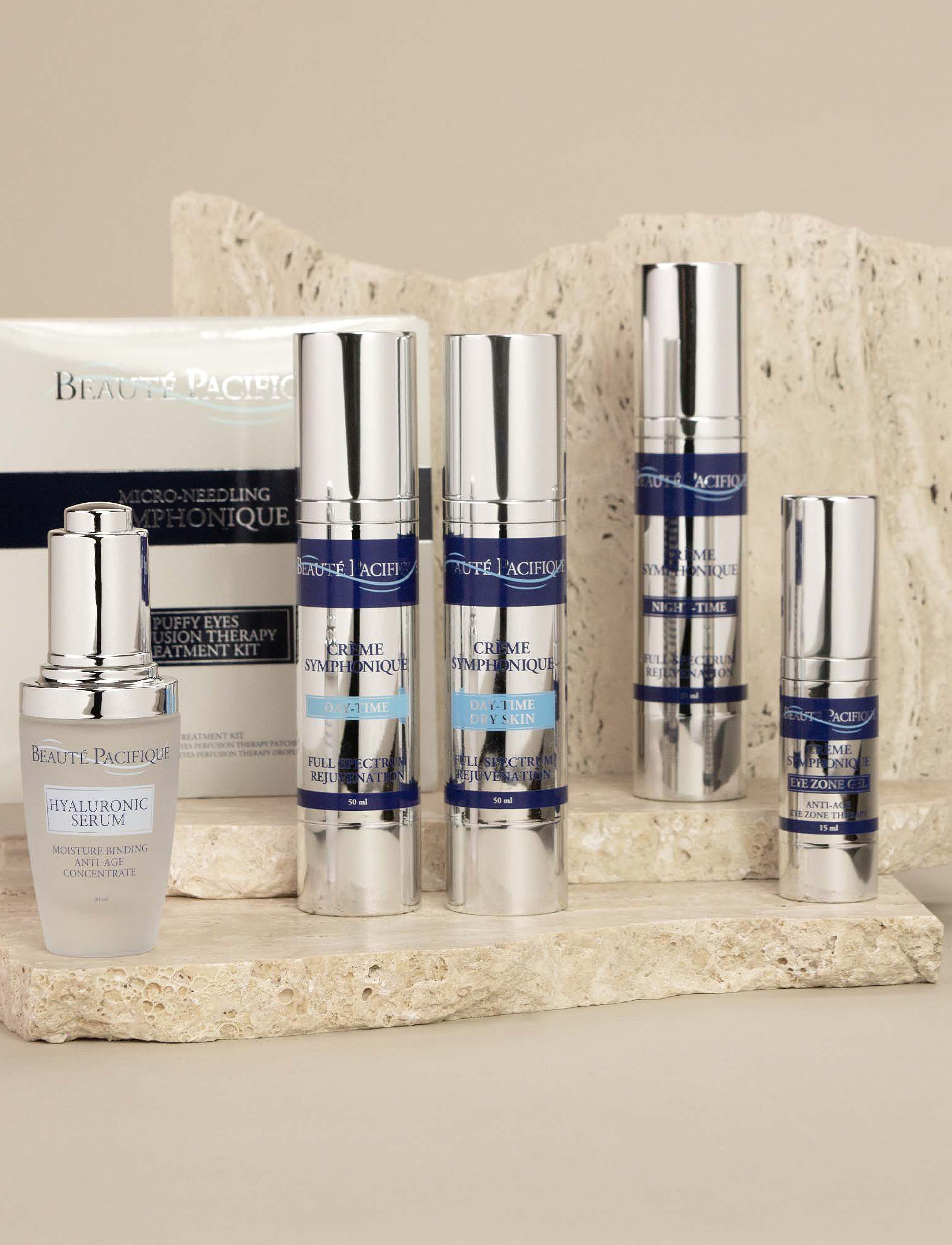 Beauté Pacifique - Symphonique Micro Needling Puffy Eyes Treatment Kit X 1 - Øjenmasker - clear  - 3