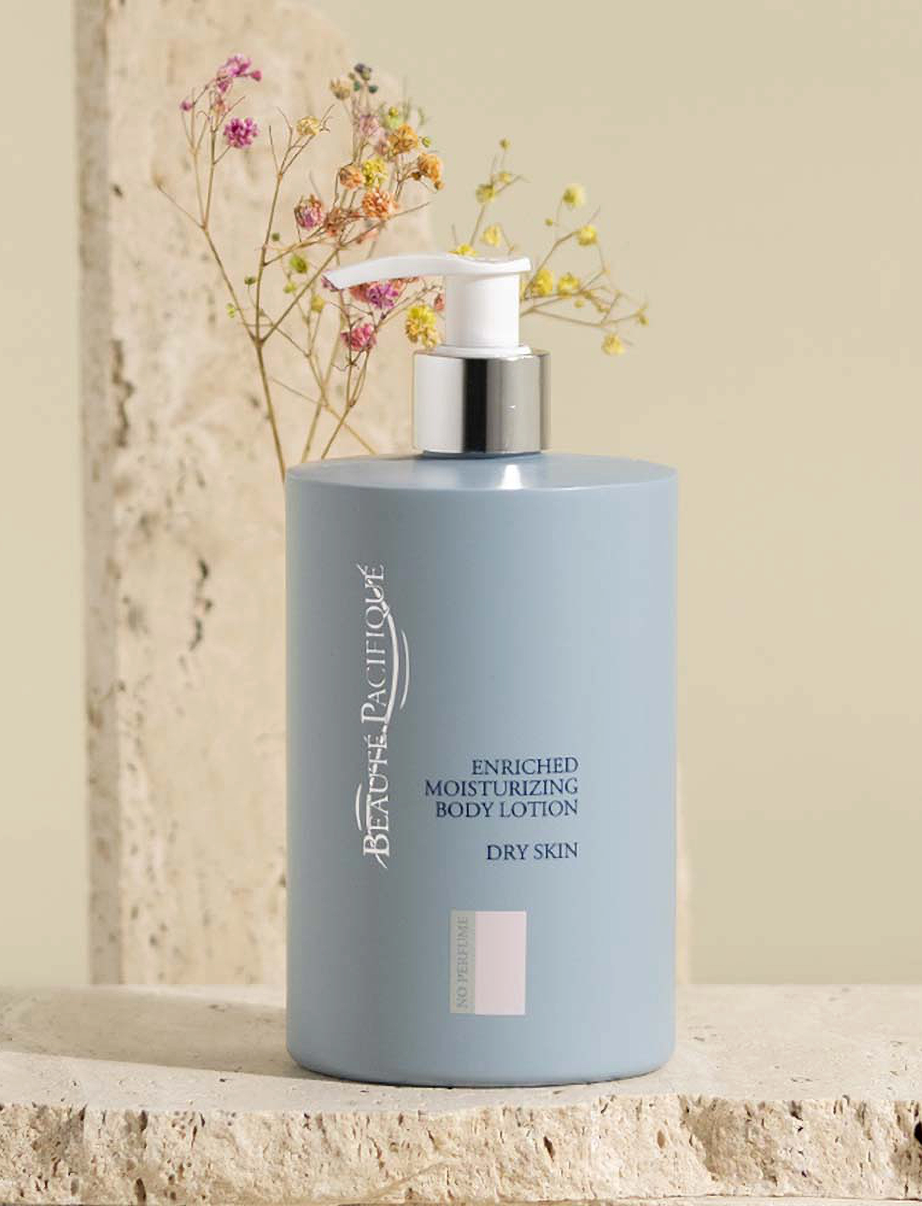 Beauté Pacifique Enriched Moisturizing Body Lotion Dry Skin Fragrance Free, 500 ml, Nude, Kropspleje > Cremer & Lotions & Bodybutter, Dame