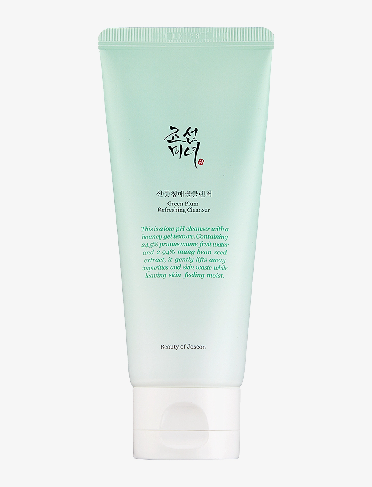 Beauty of Joseon Green Plum Refreshing Cleanser, Ansigtsvask & Rensemiddel, Nude, Str: 100 ml