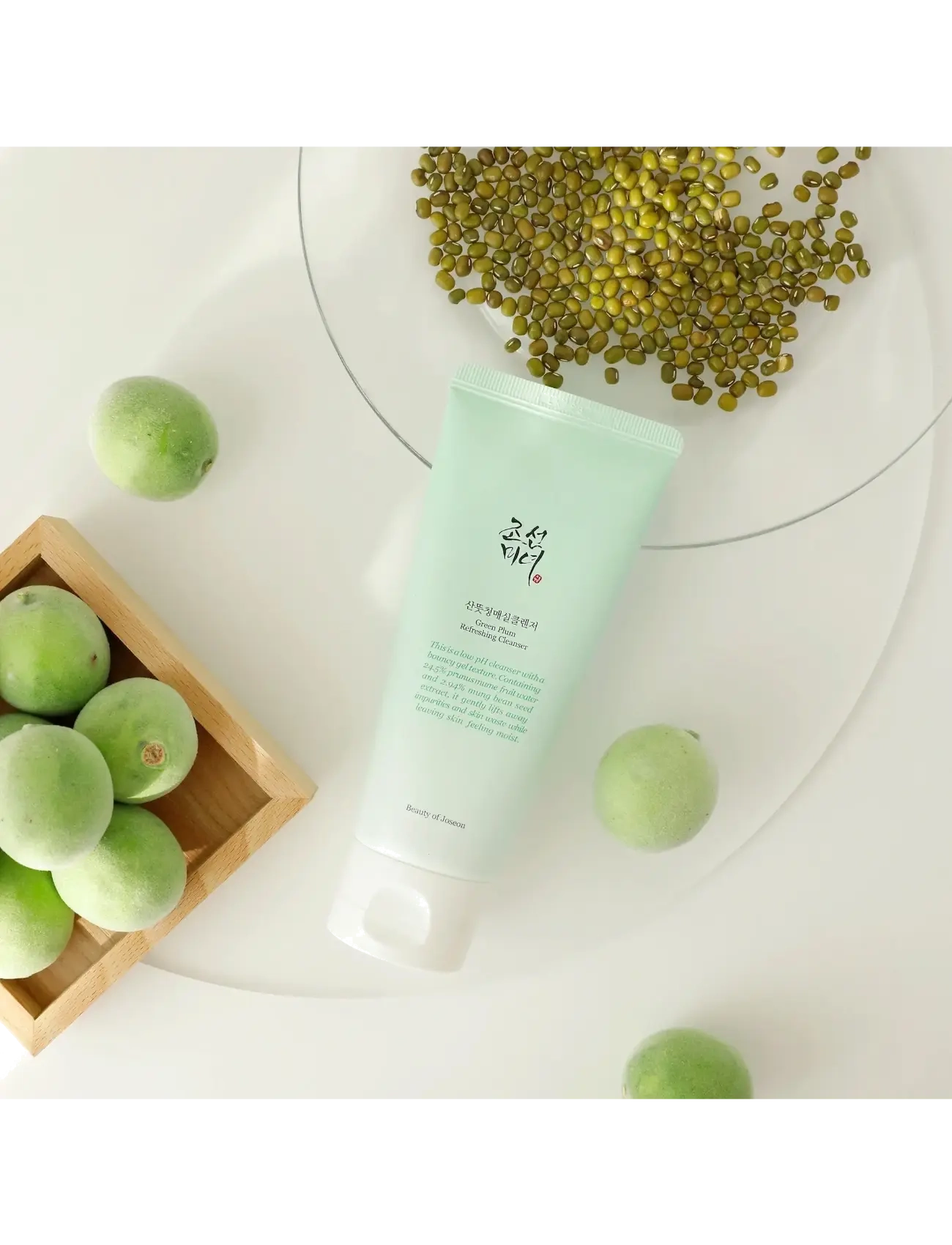 Beauty of Joseon - Green Plum Refreshing Cleanser - veido prausiklis - clear - 2