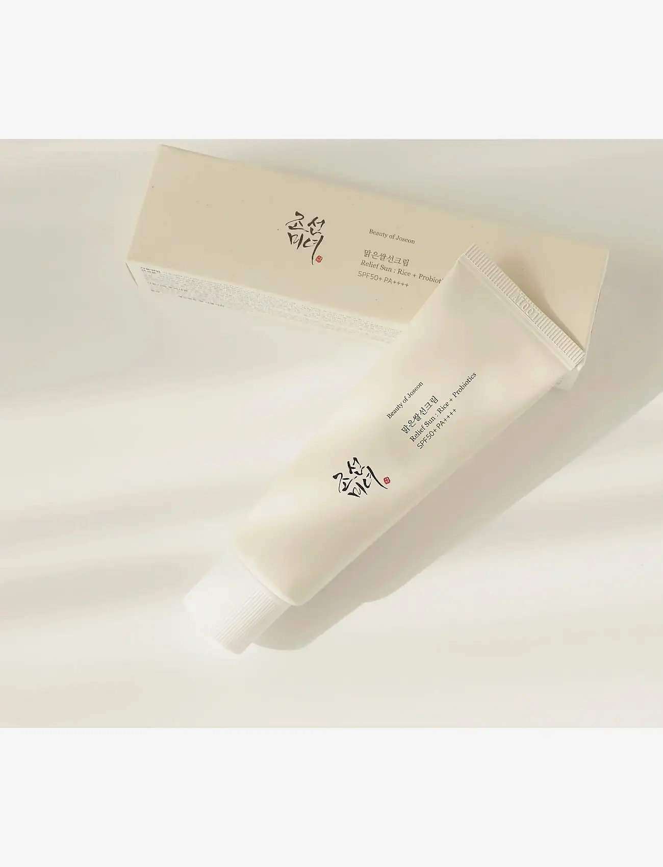 Beauty of Joseon - Relief Sun: Rice + Probiotics SPF50+ PA++++ - til ansigtet - clear - 2