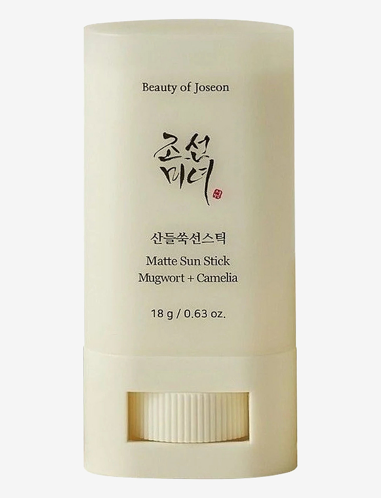 Beauty of Joseon - Matte Sun Stick: Mugwort + Camelia SPF50 PA++++ - för ansiktet - clear - 1