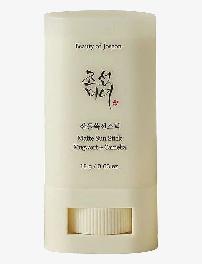 Beauty of Joseon - Matte Sun Stick: Mugwort + Camelia SPF50 PA++++ - för ansiktet - clear - 1