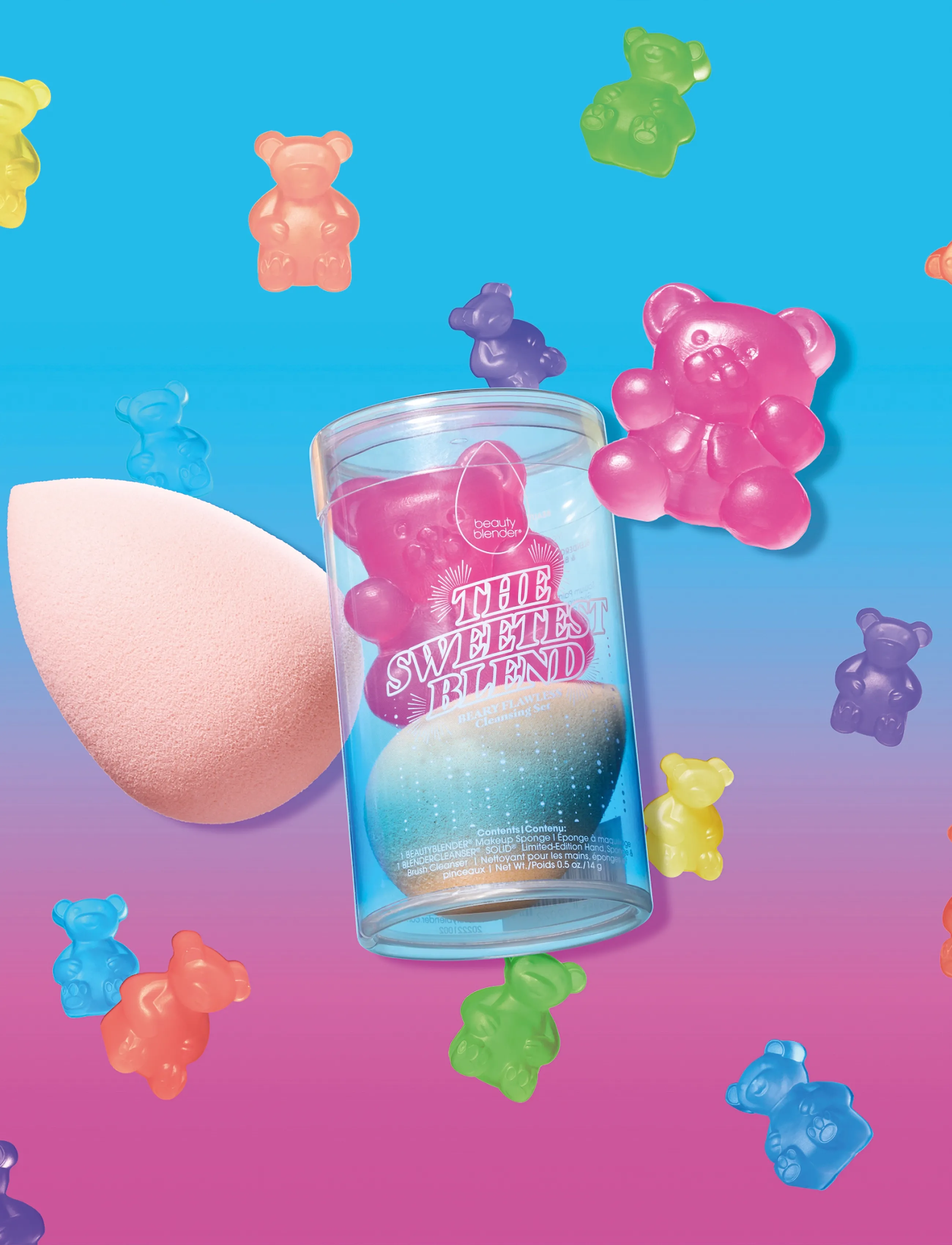 Beautyblender - The Sweetest Blend - Beary Flawless Cleansing Set - makeup - multi-colored - 0