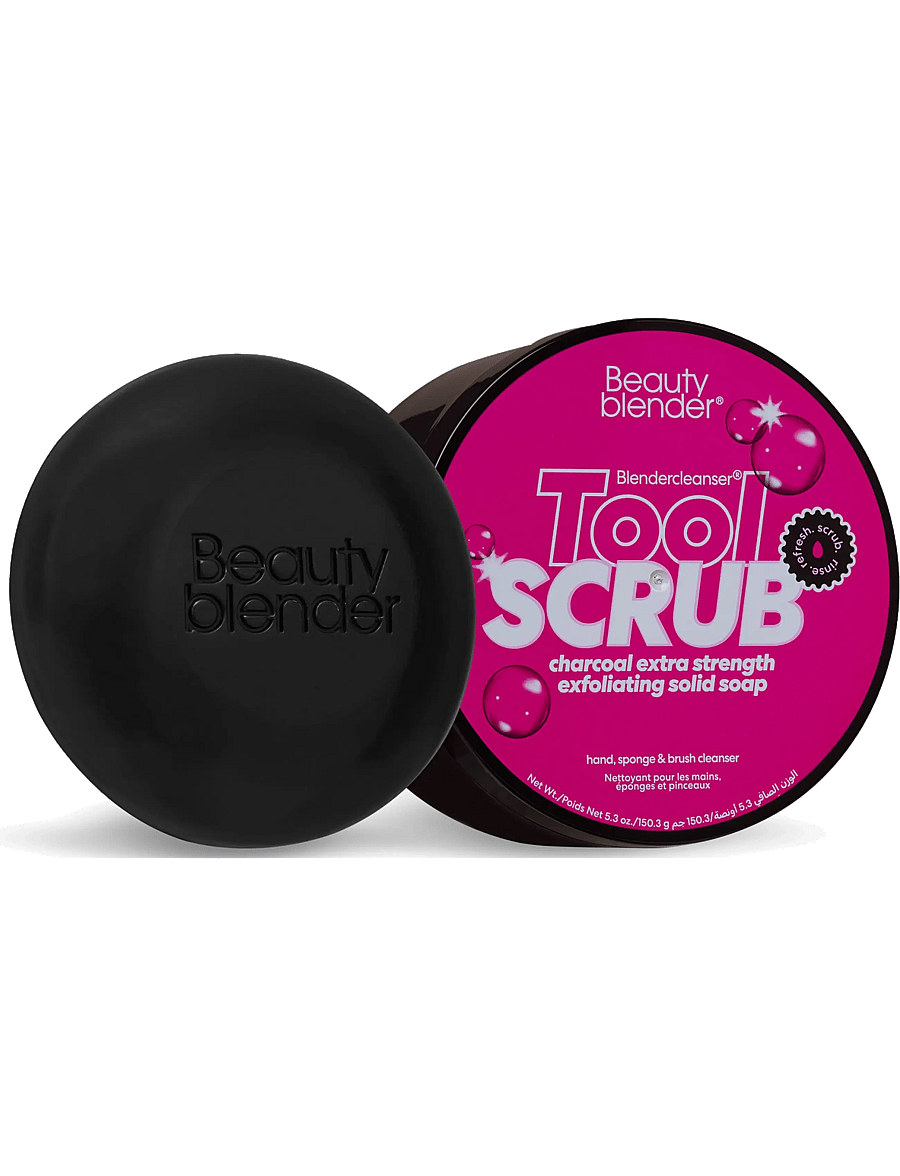 Beautyblender - Toolscrub Hand, Sponge & Brush Cleanser Charcoal 150g - meikinpoistoaine - black - 0