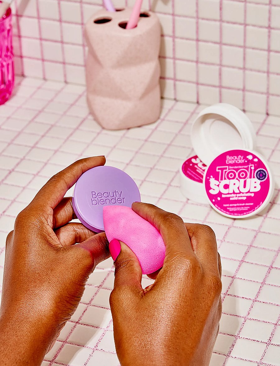 Beautyblender - Toolscrub Hand, Sponge & Brush Cleanser Lavender 28,3g - makeup - purple - 0