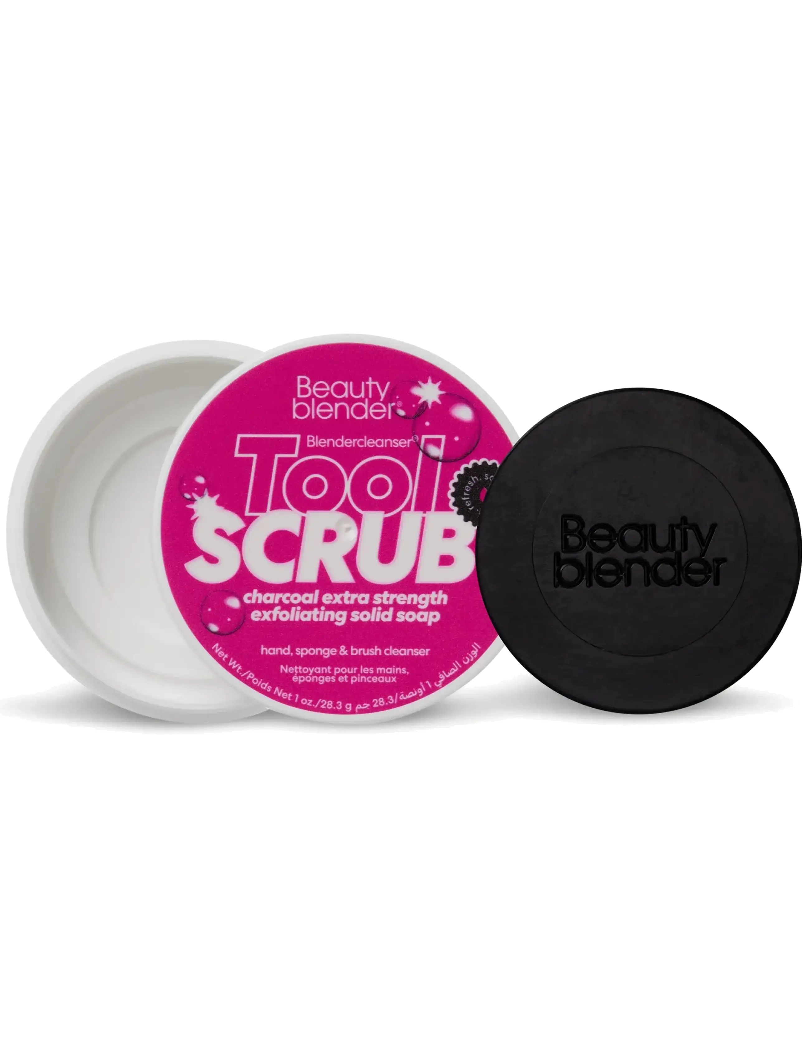 Beautyblender Beautyblender Blendercleanser® Tool Scrub Charcoal 28,3g - Makeup - BLACK / black