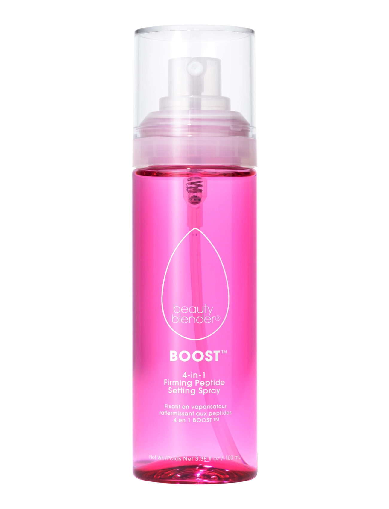 Beautyblender BOOST 4-in-1 Makeup Setting Spray - Vis alt - PINK / pink/rose
