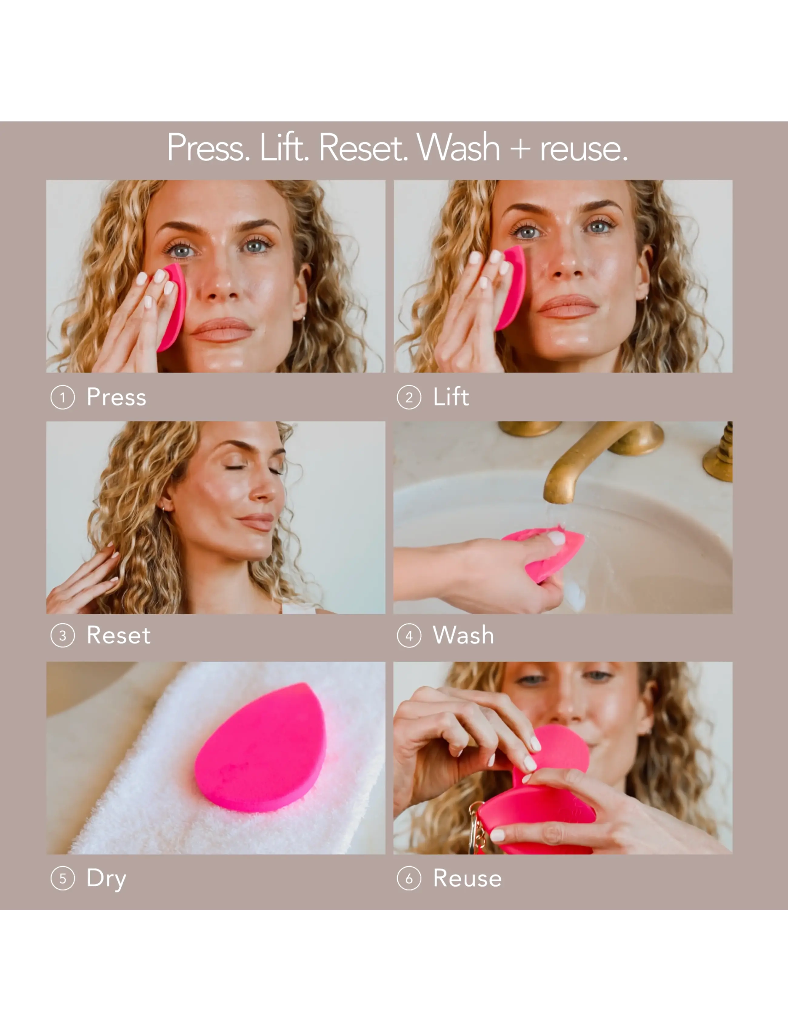 Beautyblender - The ReSetter - makeup - pink - 4