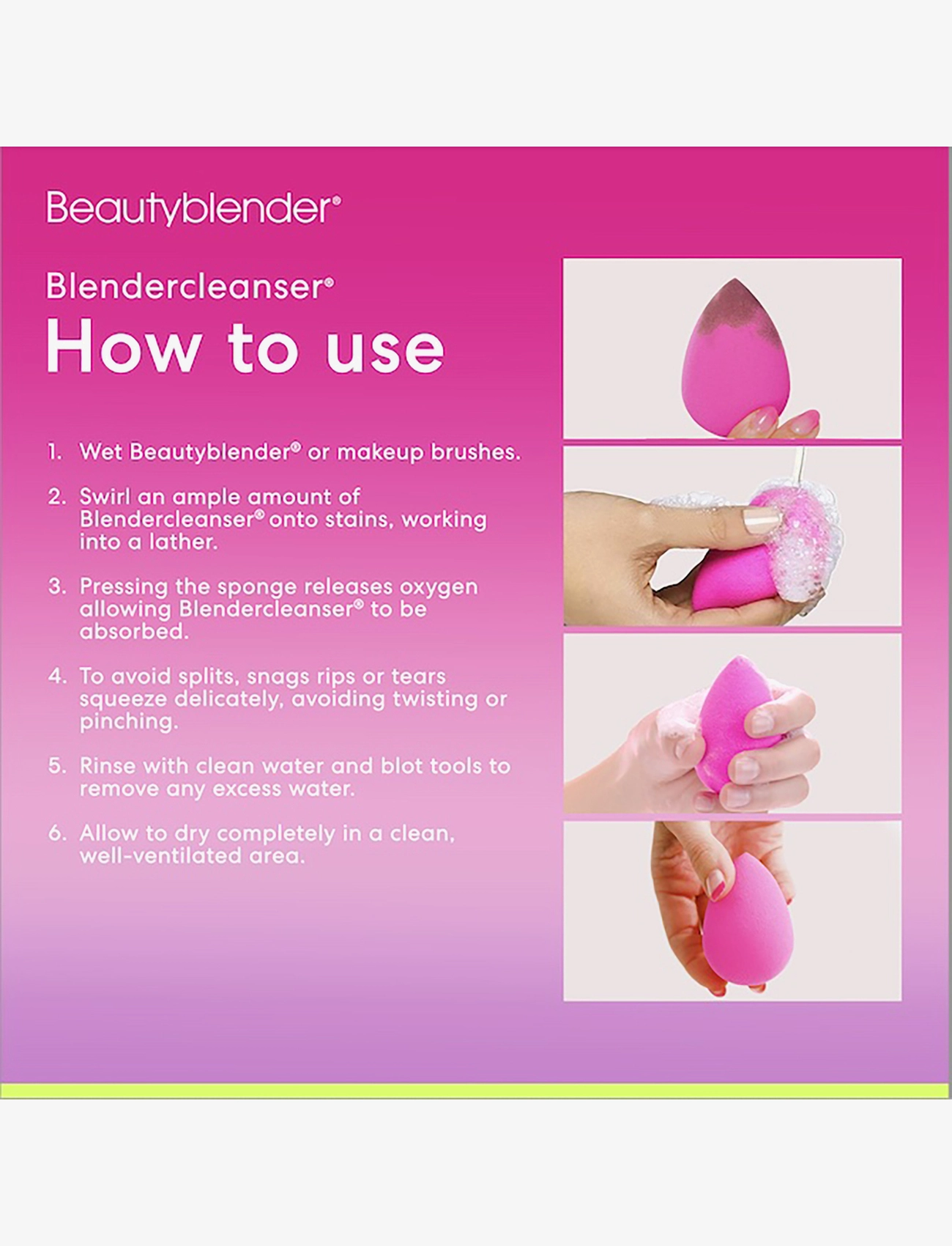 Beautyblender - Beautyblender® Blendercleanser Liquid 150ml - clear - 3