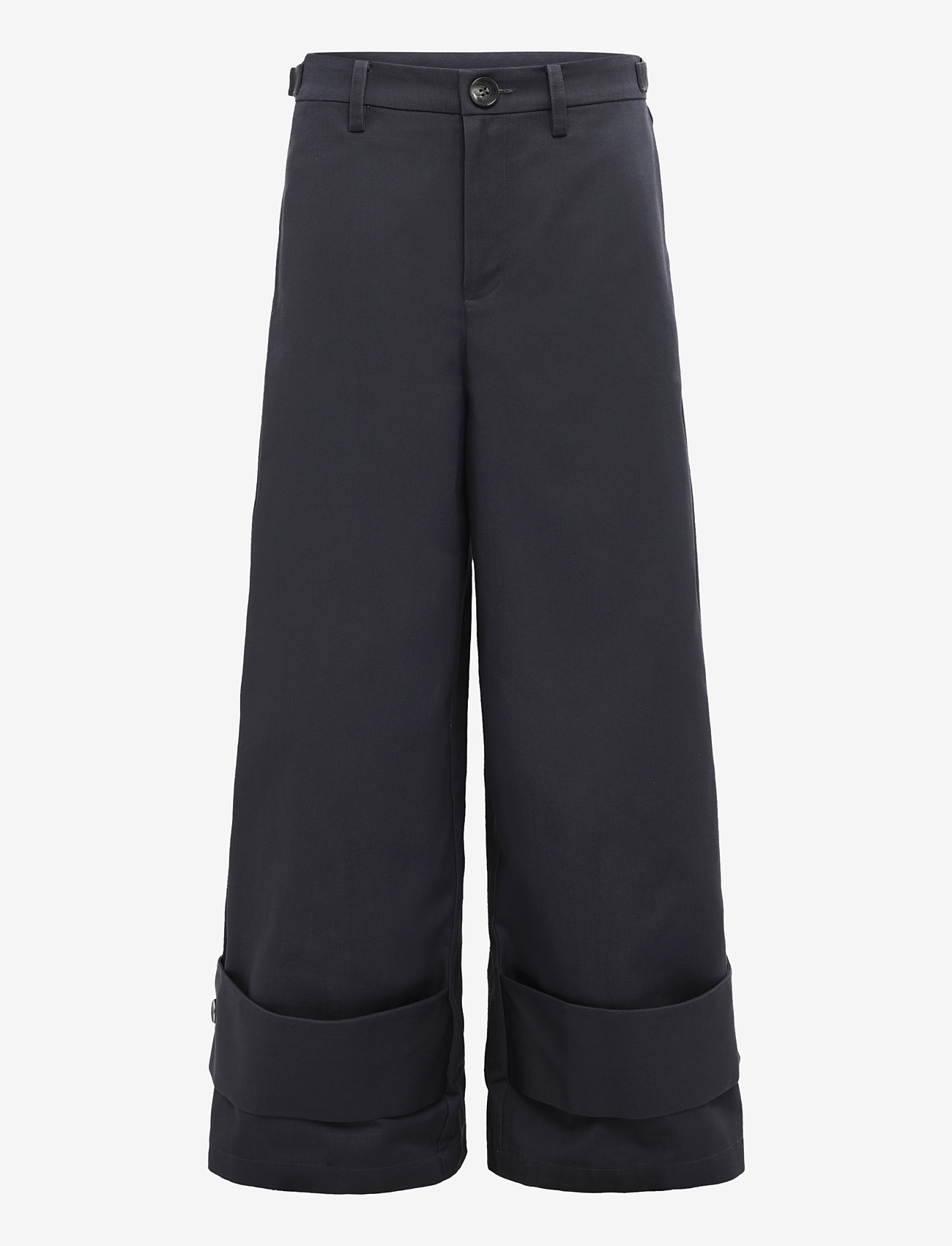 BECH - BECH Pleated Trousers - autumn clothing - ebony - 0