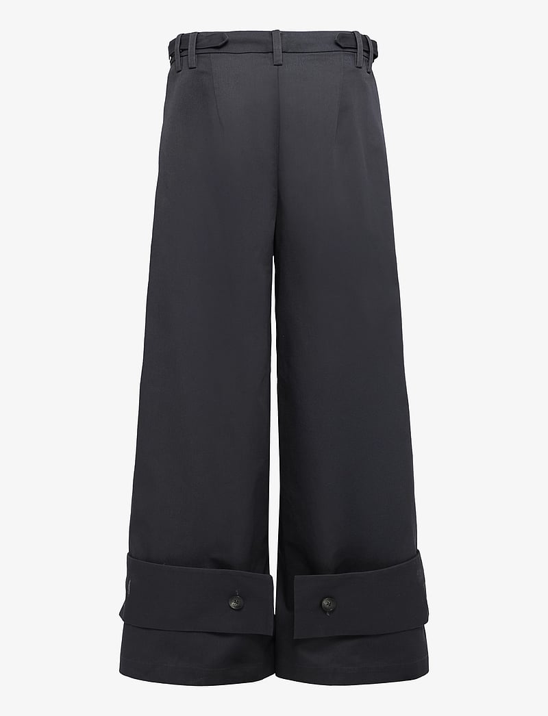 BECH - BECH Pleated Trousers - casual byxor - ebony - 2