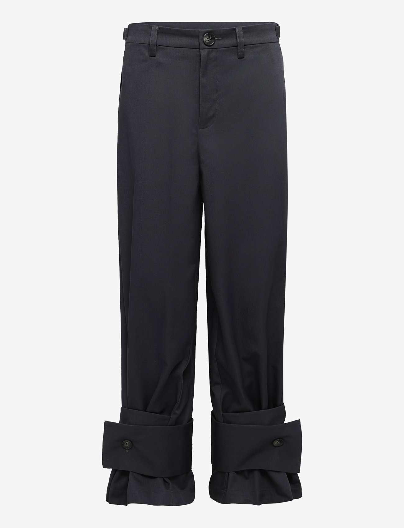 BECH - BECH Pleated Trousers - autumn clothing - ebony - 2