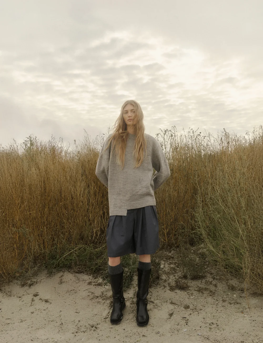 BECH - BECH Branch Knit - modetrender - flint gray melange - 0