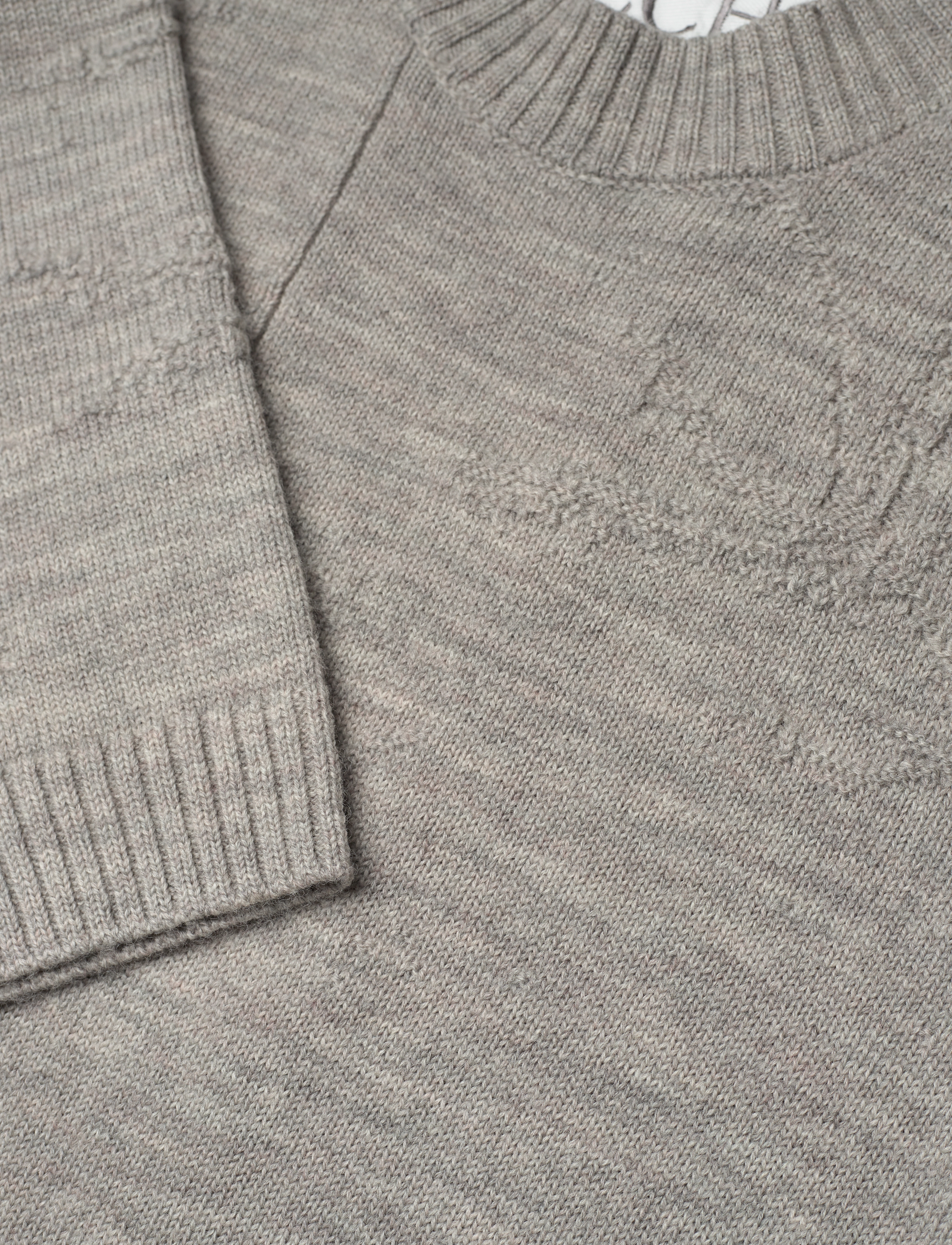 BECH - BECH Branch Knit - modes tendences - flint gray melange - 2