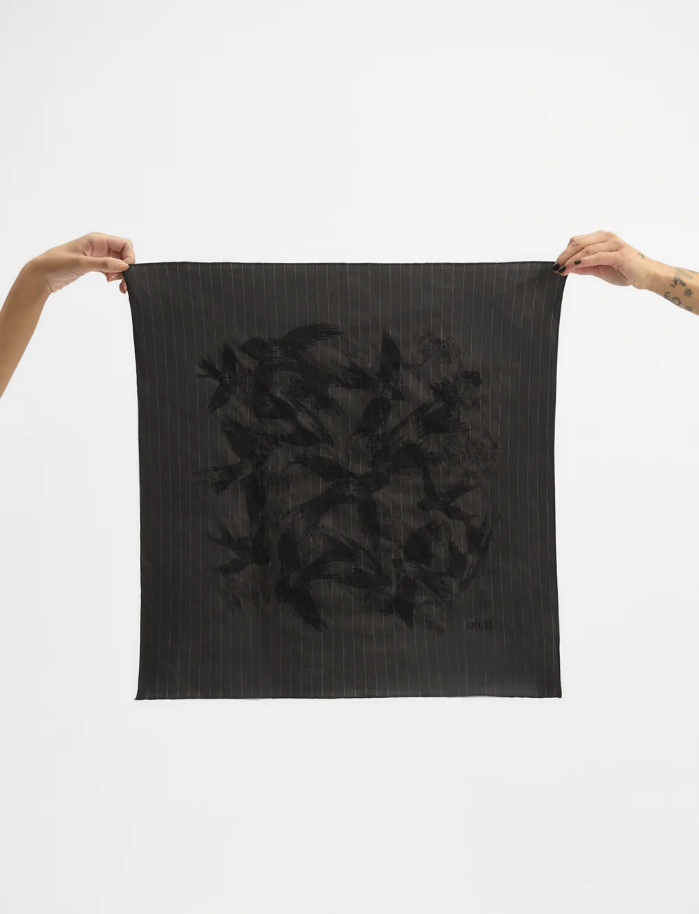 BECH - BECH Birds Scarf - sjalar - thunderstorm - 4