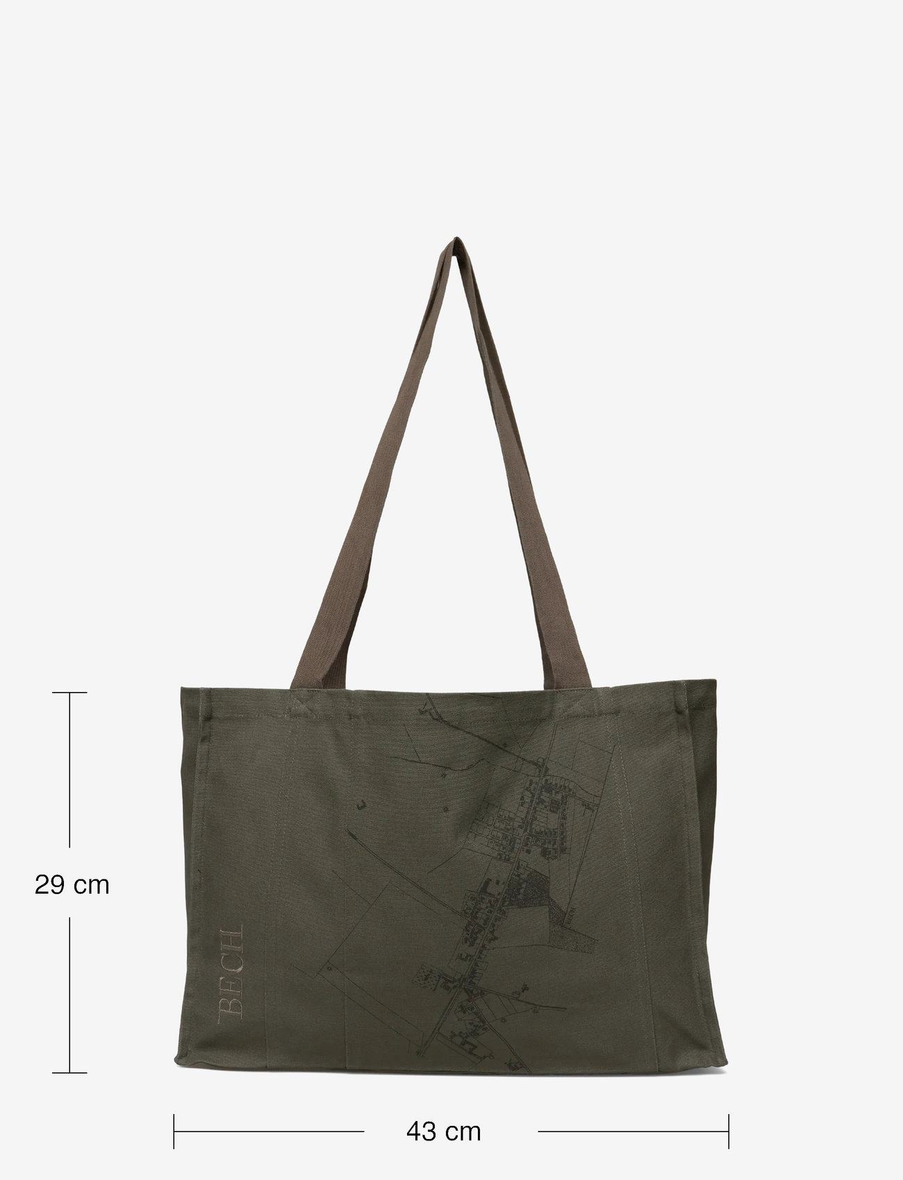 BECH - BECH City map Tote Bag - tote bags - beetle - 3