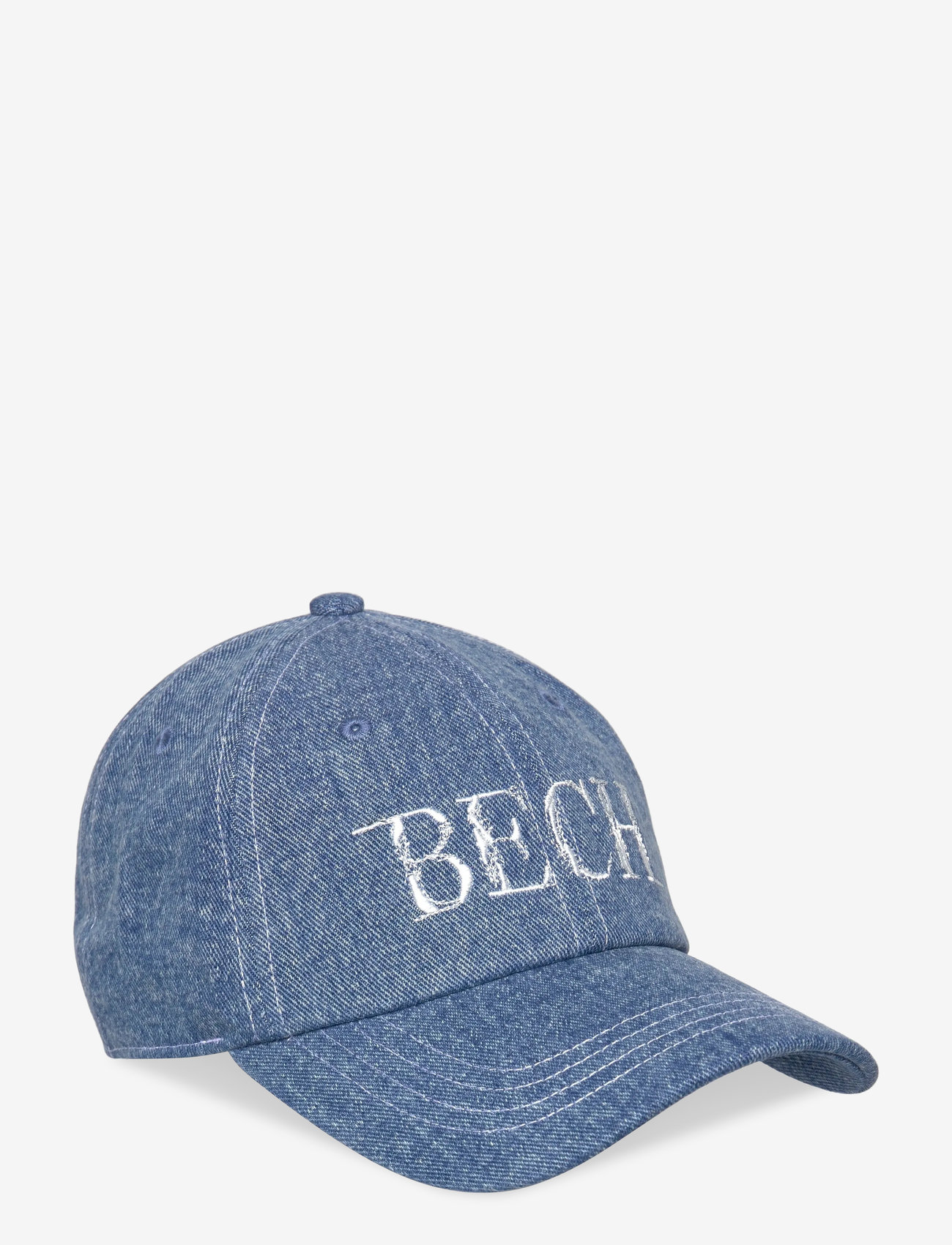 BECH - BECH Denim Logo Cap - kasketter & caps - medium blue denim - 1