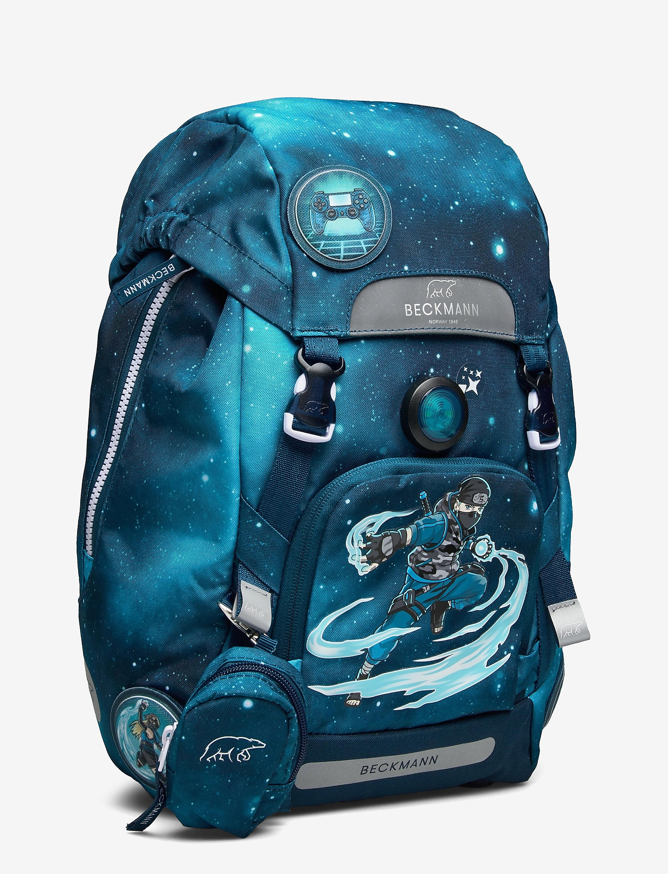 Beckmann Norway - Classic 22L Set - Ninja Master - skoletasker - green - 4