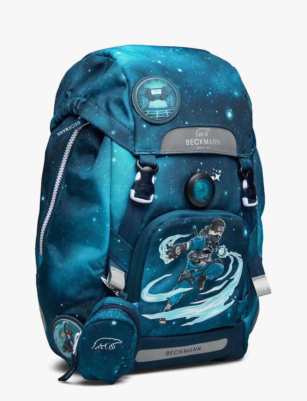 Beckmann Norway - Classic 22L Set - Ninja Master - school bags - green - 4