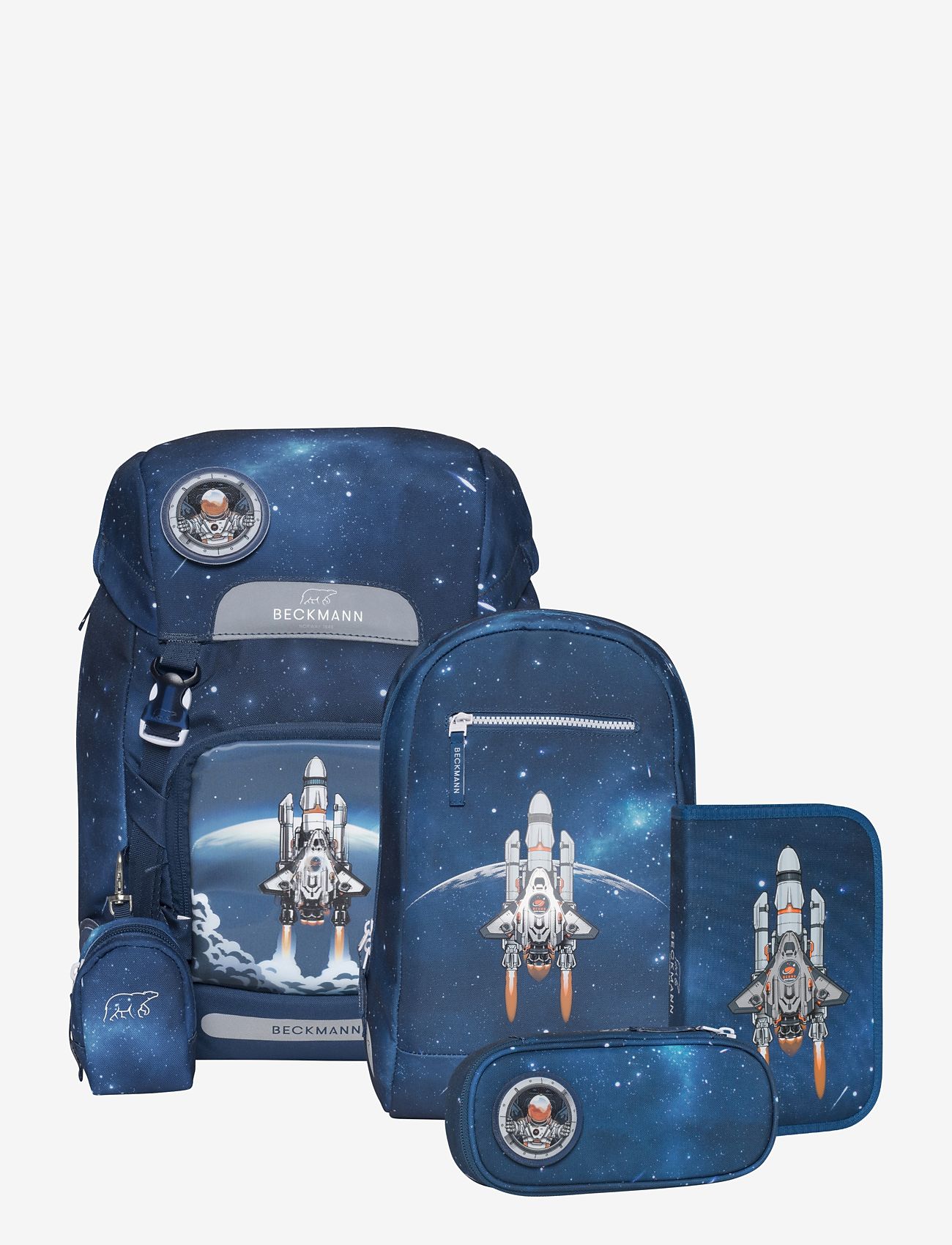 Beckmann Norway - Classic 22L Set - Space Mission - school bags - blue - 1