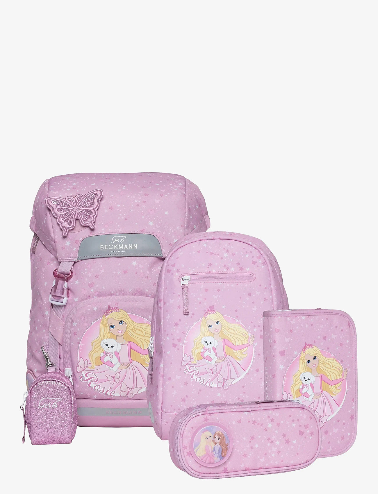 Beckmann Norway - Classic Set, Rosie - skoletasker - pink - 0