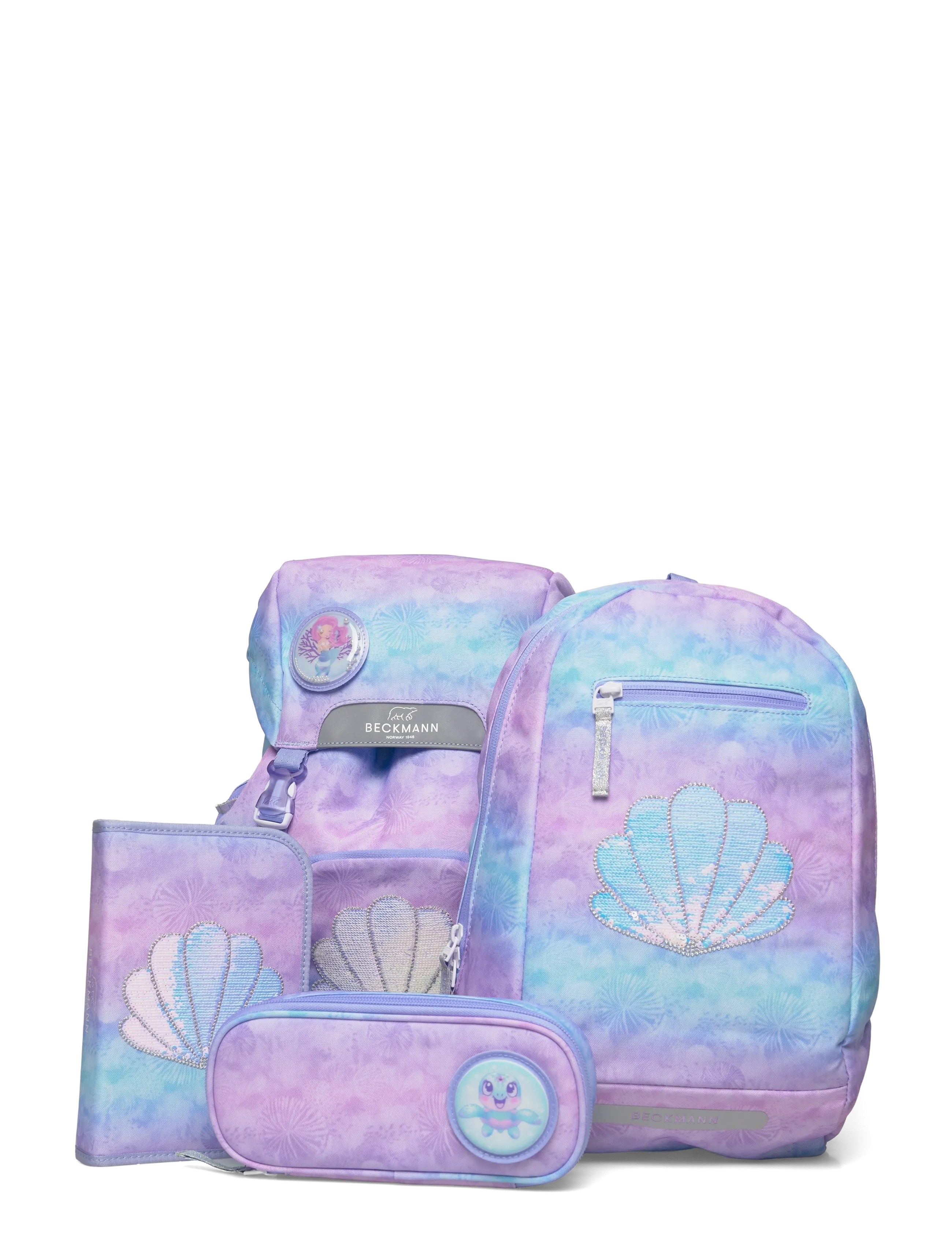 Beckmann Norway Classic Set, Seashell - Beckmann Norway - PURPLE / purple