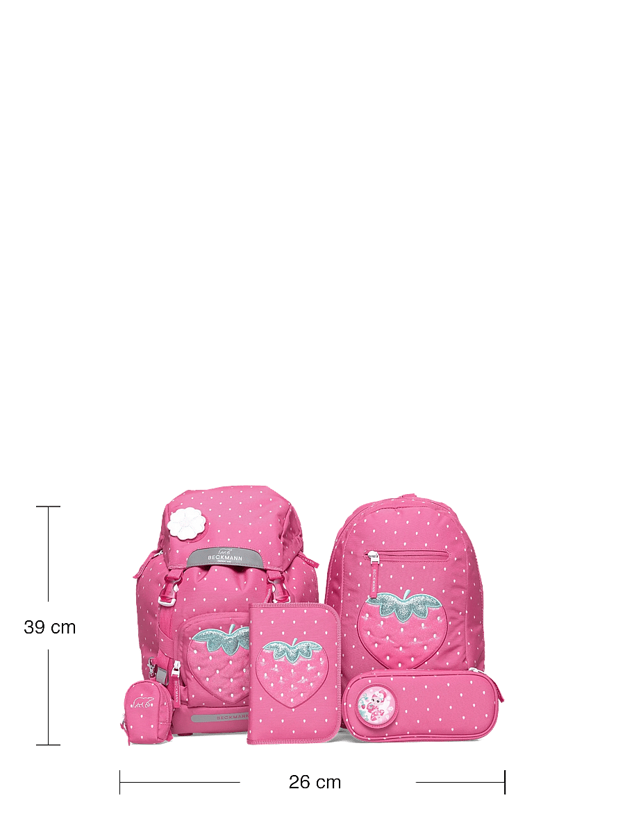 Beckmann Norway - Classic Set, Strawberry - sacs d'école - pink - 4