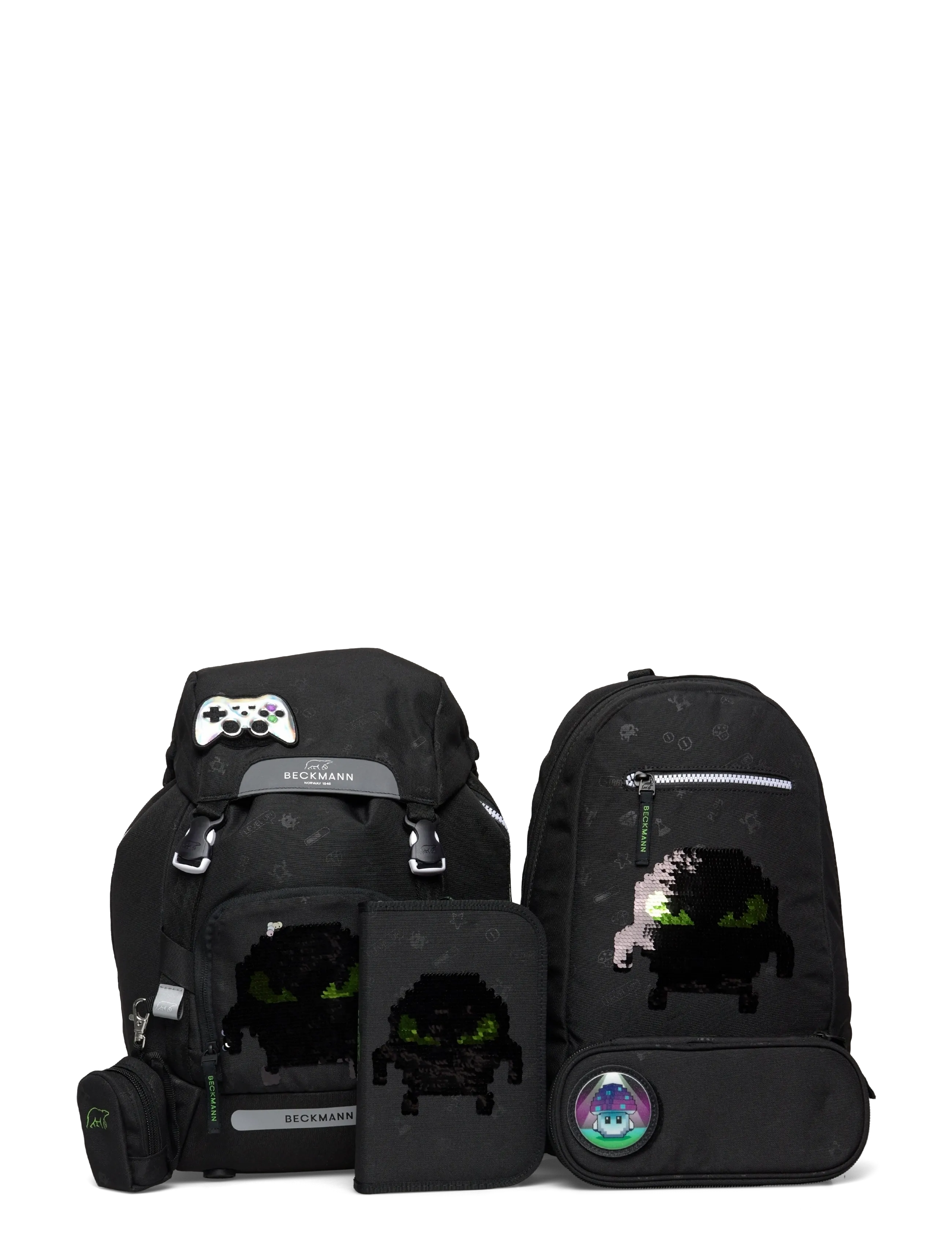 Beckmann Norway Classic Set, Pixel - Neuheiten - BLACK / black