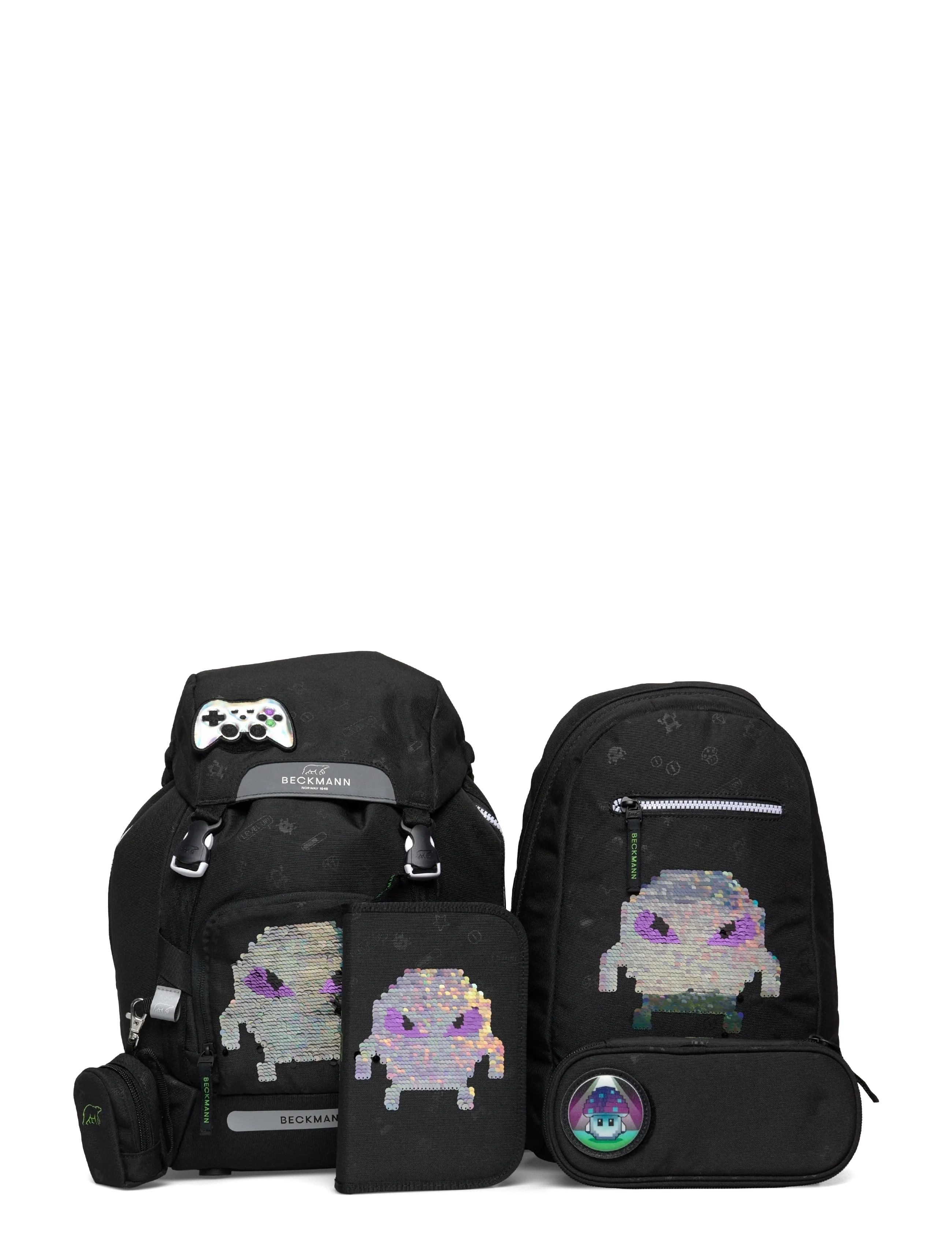 Beckmann Norway - Classic Set, Pixel - black - 1