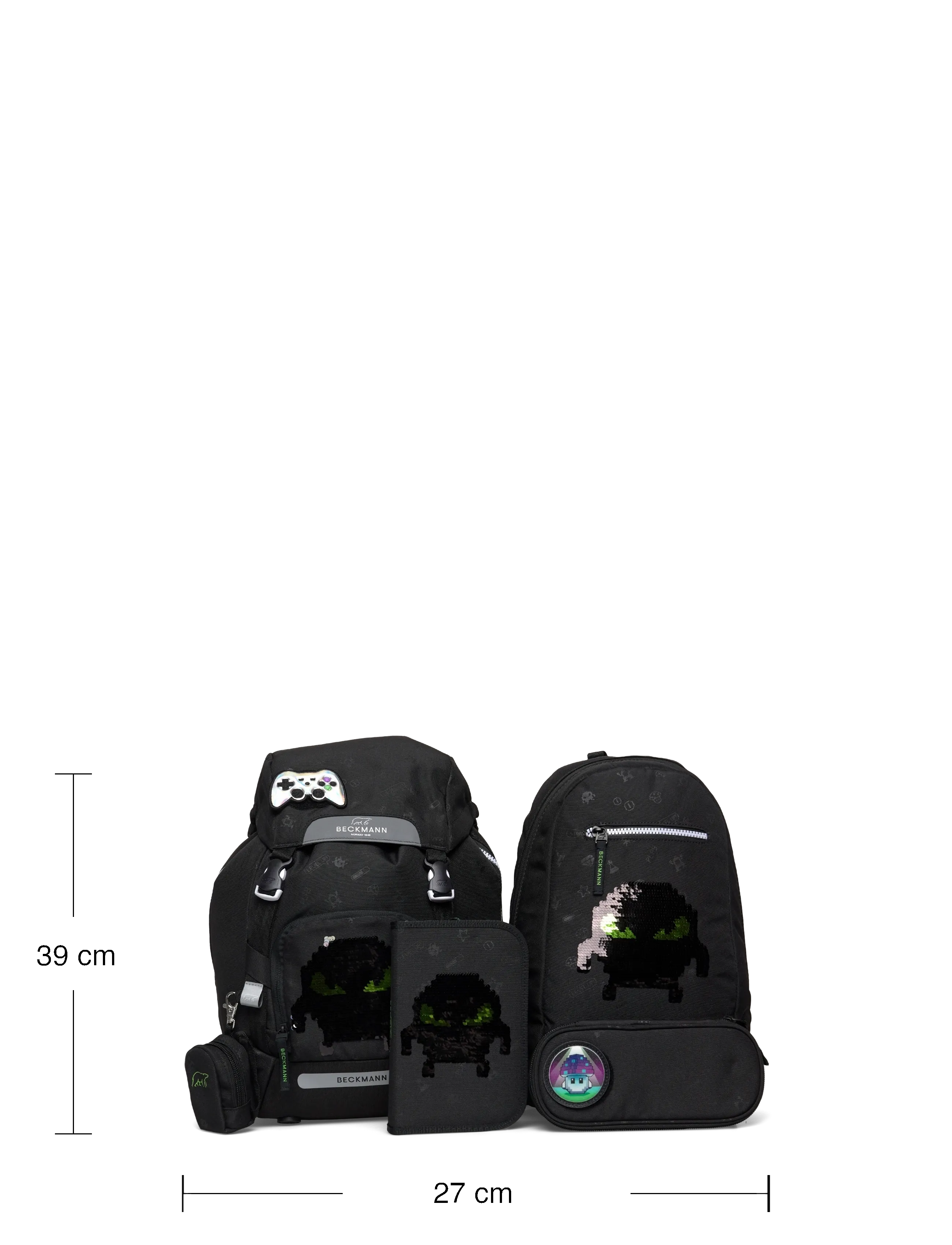 Beckmann Norway - Classic Set, Pixel - black - 5