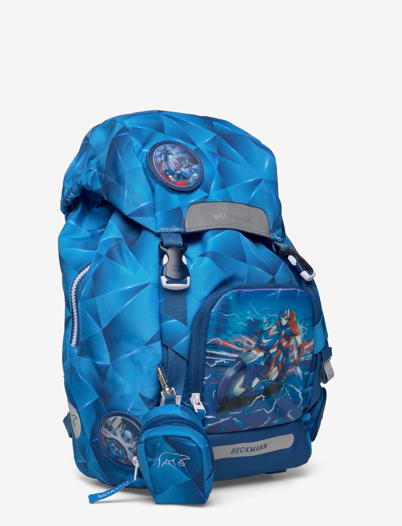Beckmann Norway - Classic Set, Blue Lightning - skoletasker - blue - 1