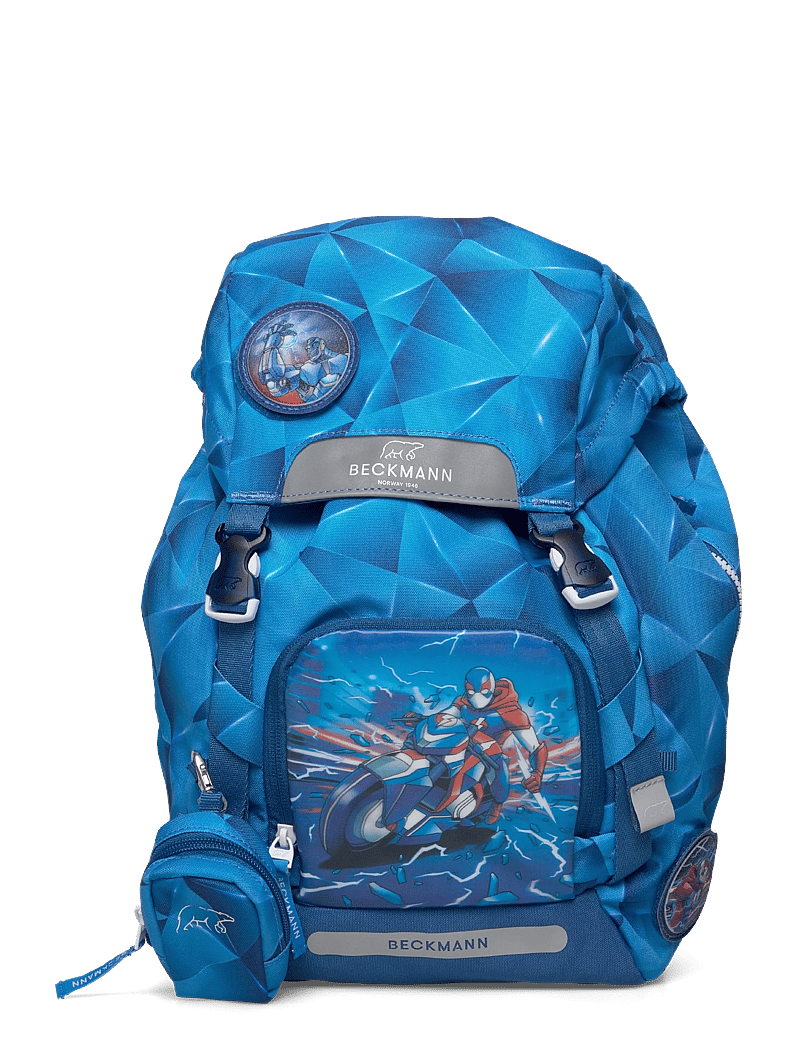 Beckmann Norway - Classic Set, Blue Lightning - skoletasker - blue - 2