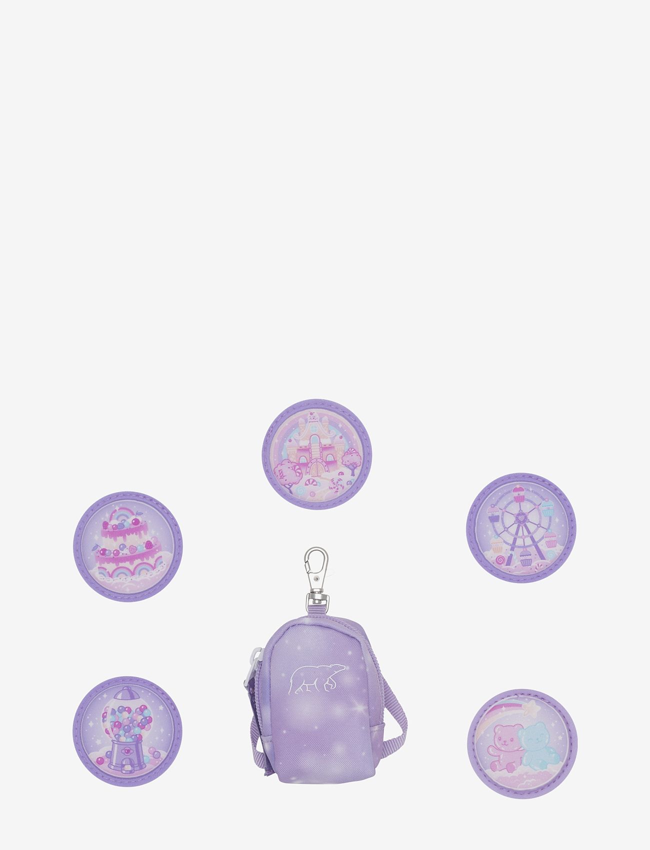 Beckmann Norway - Mini backpack with buttons- Candy - candy - 0