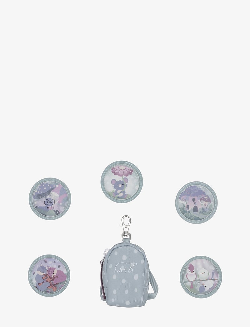 Beckmann Norway - Mini backpack with buttons - Forest Deer Dusty Mint - forest deer dusty mint - 0
