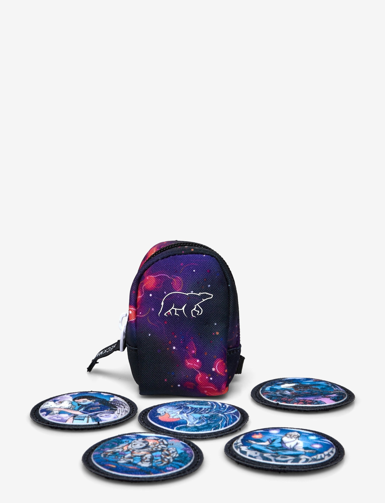 Beckmann Norway - Mini backpack with buttons, Ninja Elements - schultaschen - black - 0