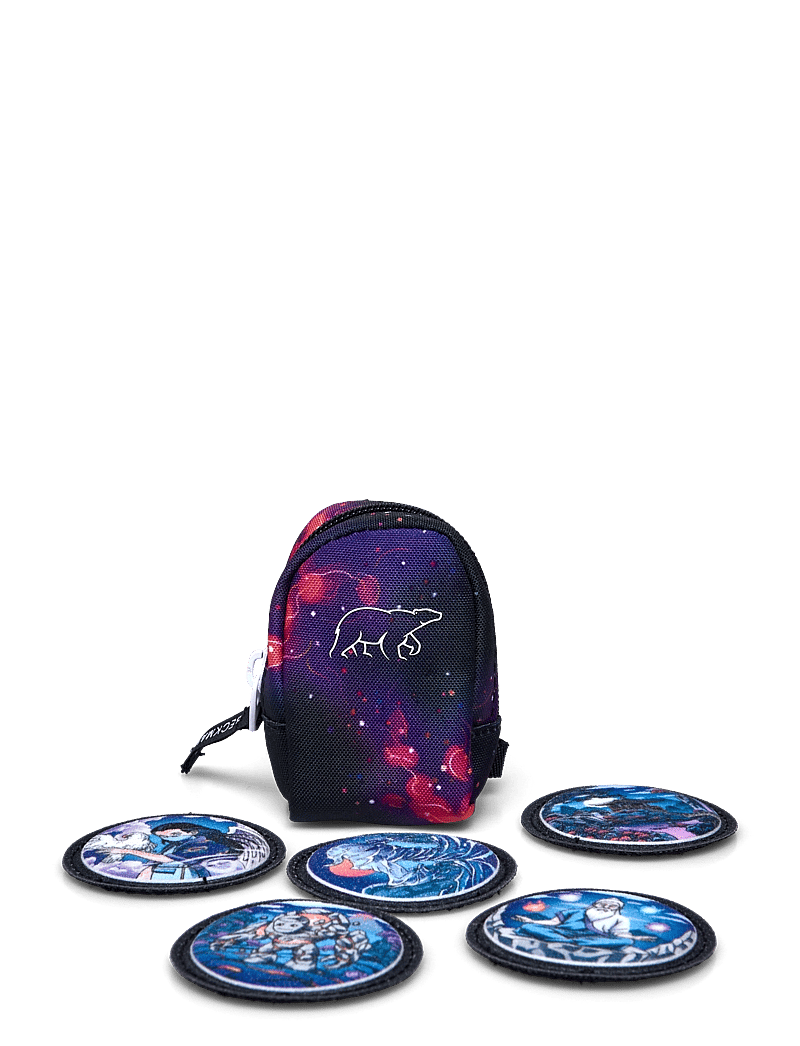 Beckmann Norway - Mini backpack with buttons, Ninja Elements - schultaschen - black - 0