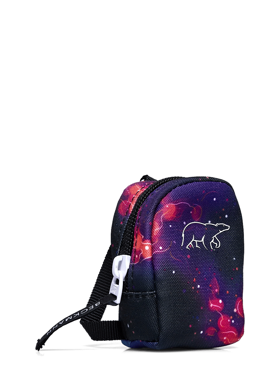 Beckmann Norway - Mini backpack with buttons, Ninja Elements - school bags - black - 2