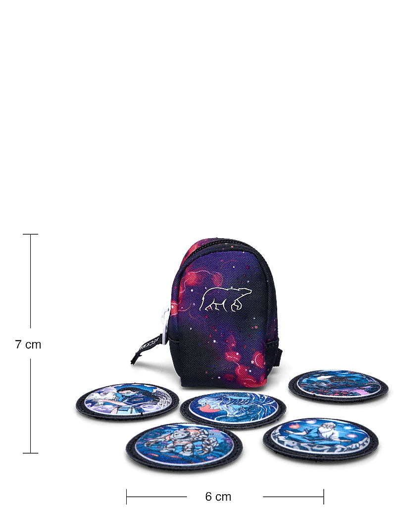 Beckmann Norway - Mini backpack with buttons, Ninja Elements - schultaschen - black - 3