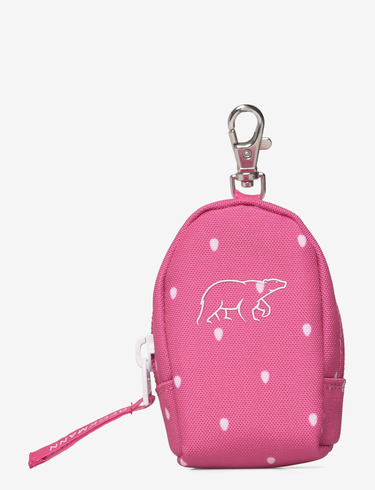 Beckmann Norway - Mini backpack with buttons, Strawberry - tasketilbehør - pink - 0