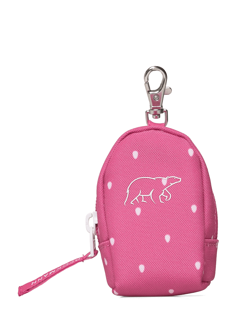 Beckmann Norway - Mini backpack with buttons, Strawberry - aksessuaarid kotile - pink - 0