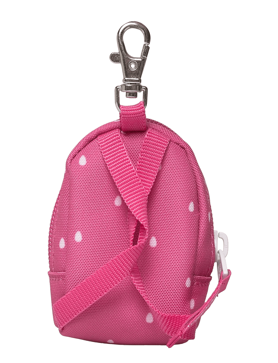 Beckmann Norway - Mini backpack with buttons, Strawberry - aksessuaarid kotile - pink - 1