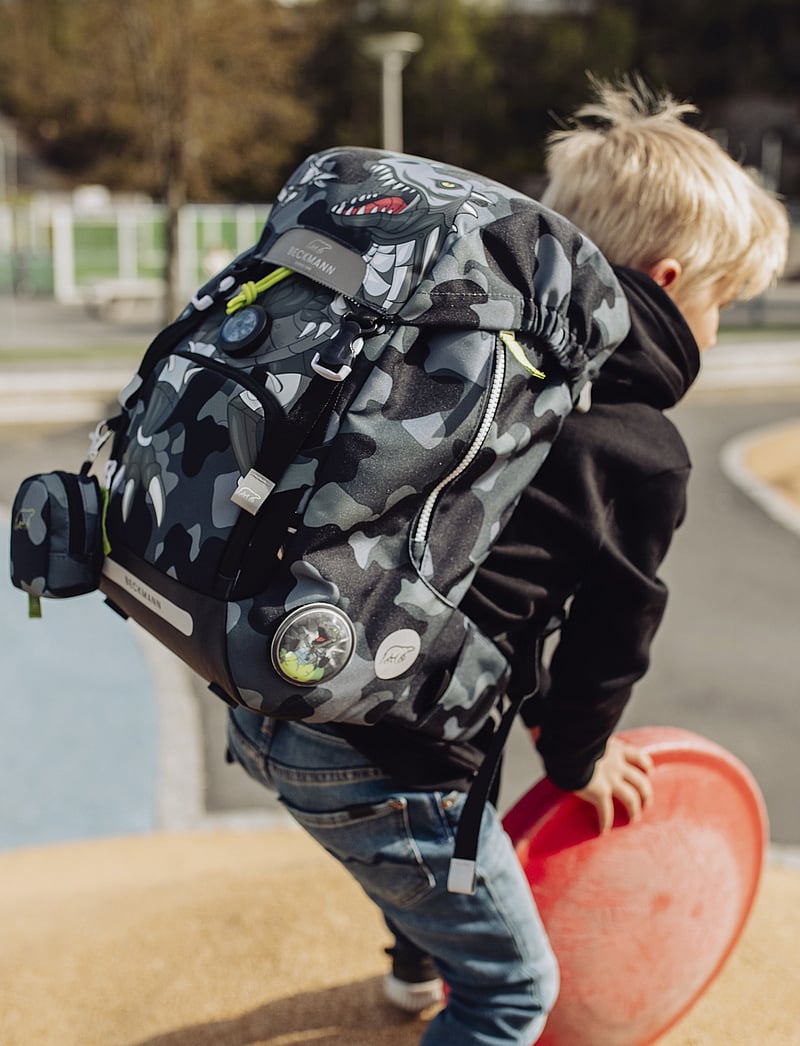 Beckmann Norway - Classic 22L - Camo Rex - skolväskor - black - 0