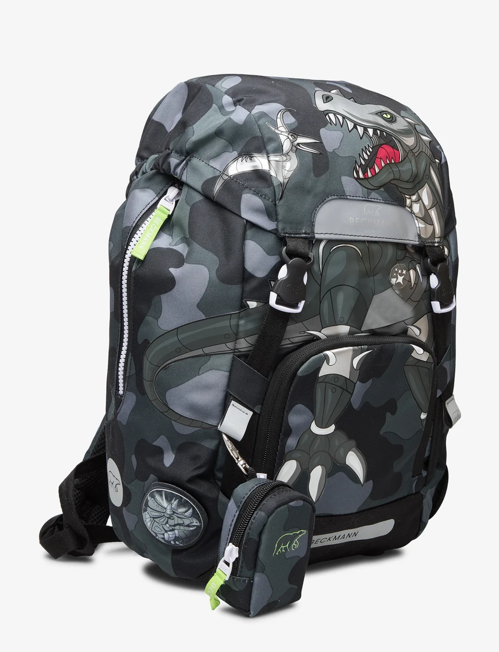 Beckmann Norway - Classic 22L - Camo Rex - schultaschen - black - 3