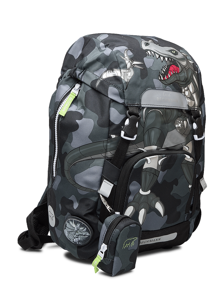 Beckmann Norway - Classic 22L - Camo Rex - schultaschen - black - 3