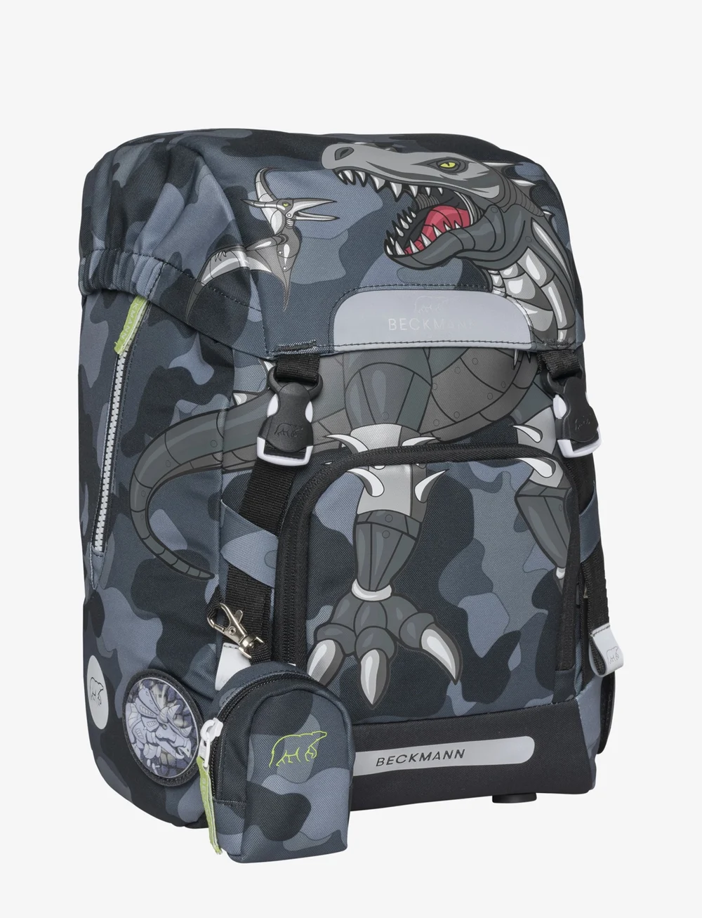 Beckmann Norway - Classic 22L - Camo Rex - schultaschen - black - 4