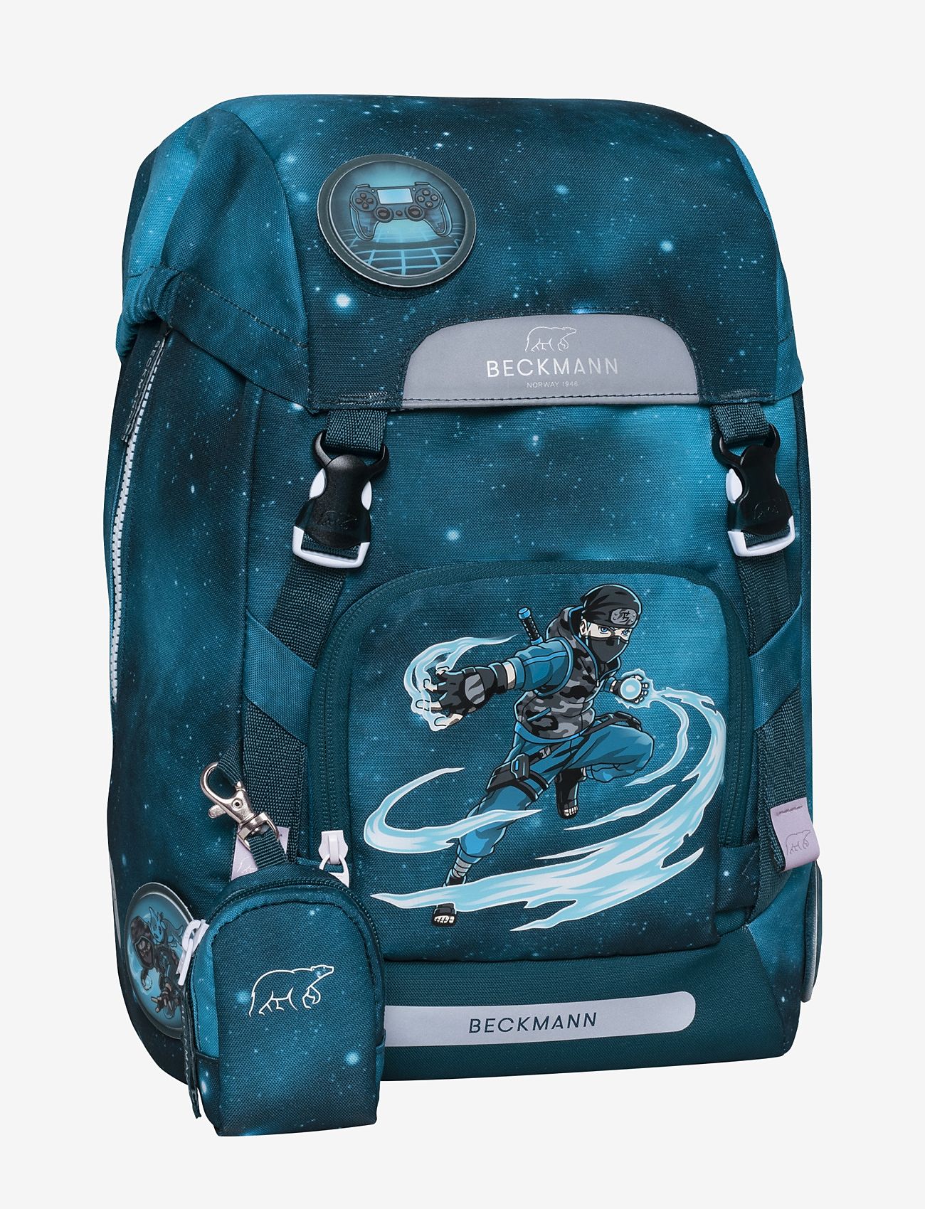 Beckmann Norway - Classic 22L - Ninja Master - koolikotid - green - 4