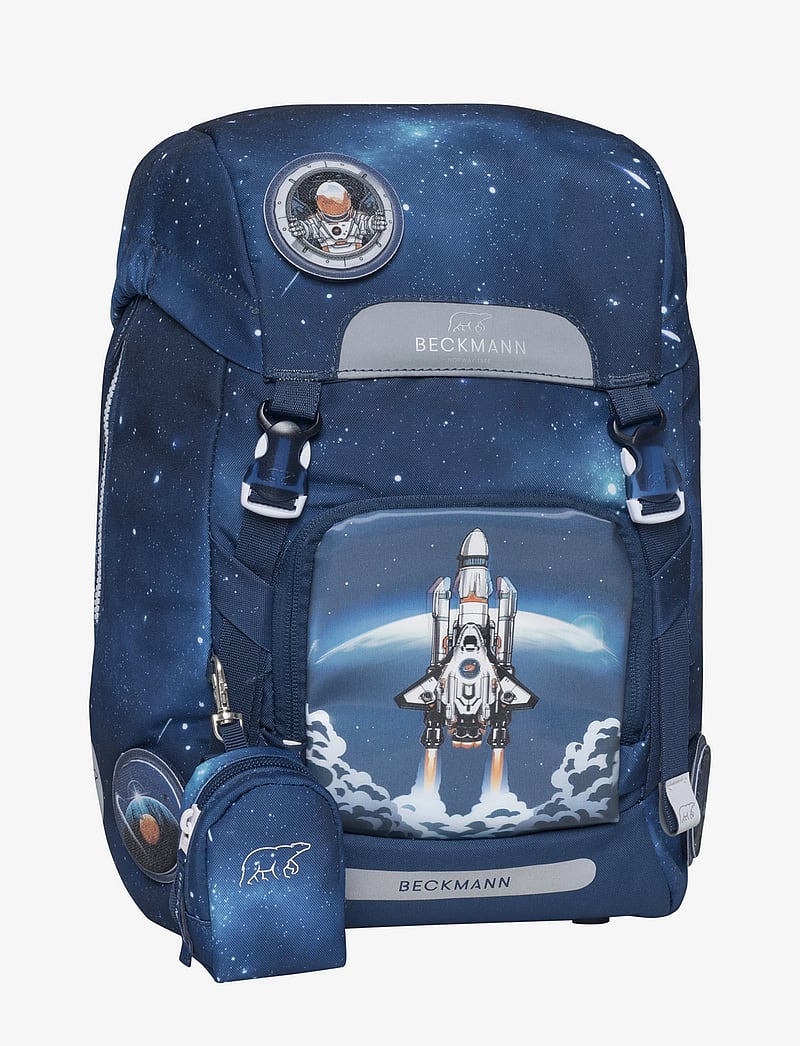 Beckmann Norway - Classic 22L - Space Mission - skoletasker - blue - 1